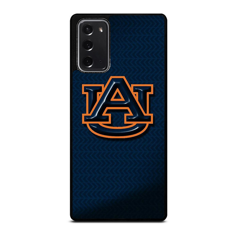 AUBRUN TIGERS FOOTBALL UNIVERSITY TEAM LOGO BLUE Samsung Galaxy Note 20 Case Cover