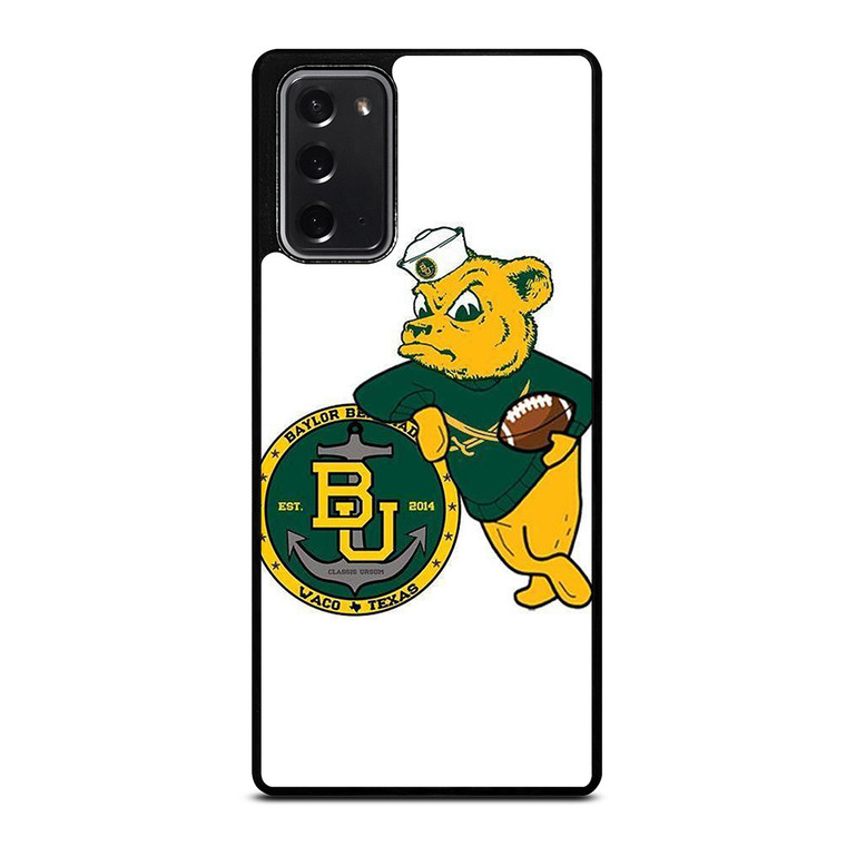 BAYLOR BEARS LOGO BASKETBALL UNIVERSITY TEAM ICON Samsung Galaxy Note 20 Case Cover