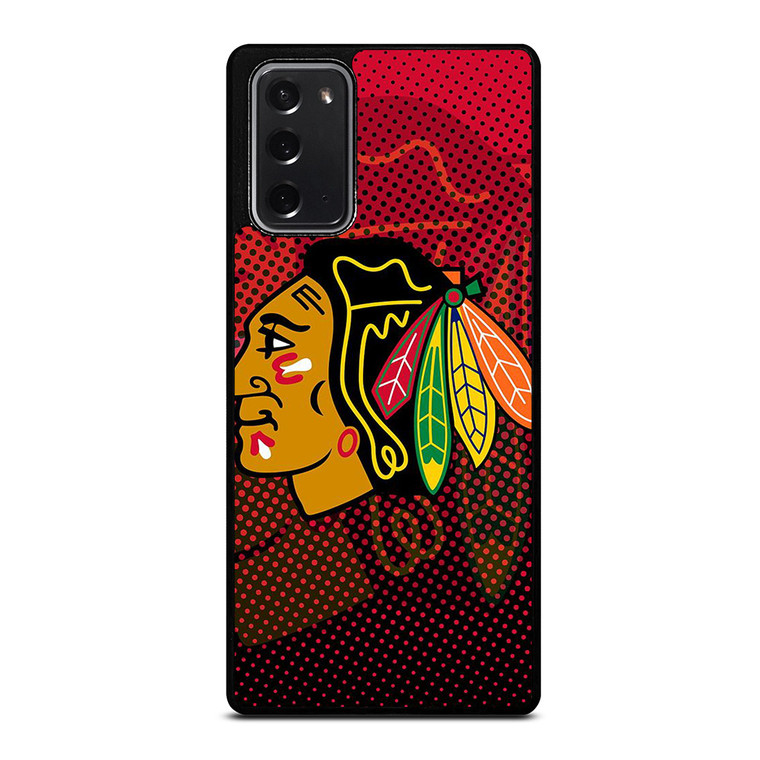 CHICAGO BLACKHAWKS HOCKEY TEAM LOGO EMBLEM Samsung Galaxy Note 20 Case Cover CHICAGO BLACKHAWKS HOCKEY TEAM LOGO EMBLEM Samsung Galaxy Note 20 Case Cover