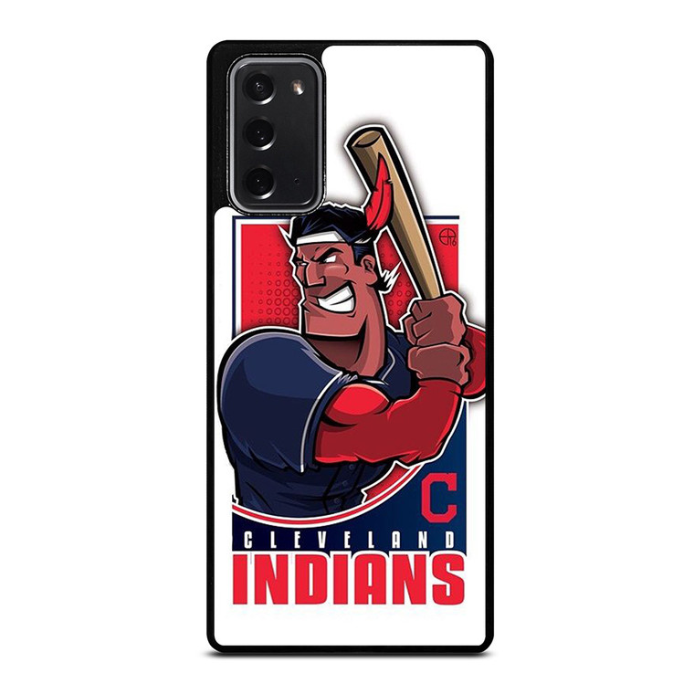 CLEVELAND INDIANS LOGO BASEBALL ICON Samsung Galaxy Note 20 Case Cover
