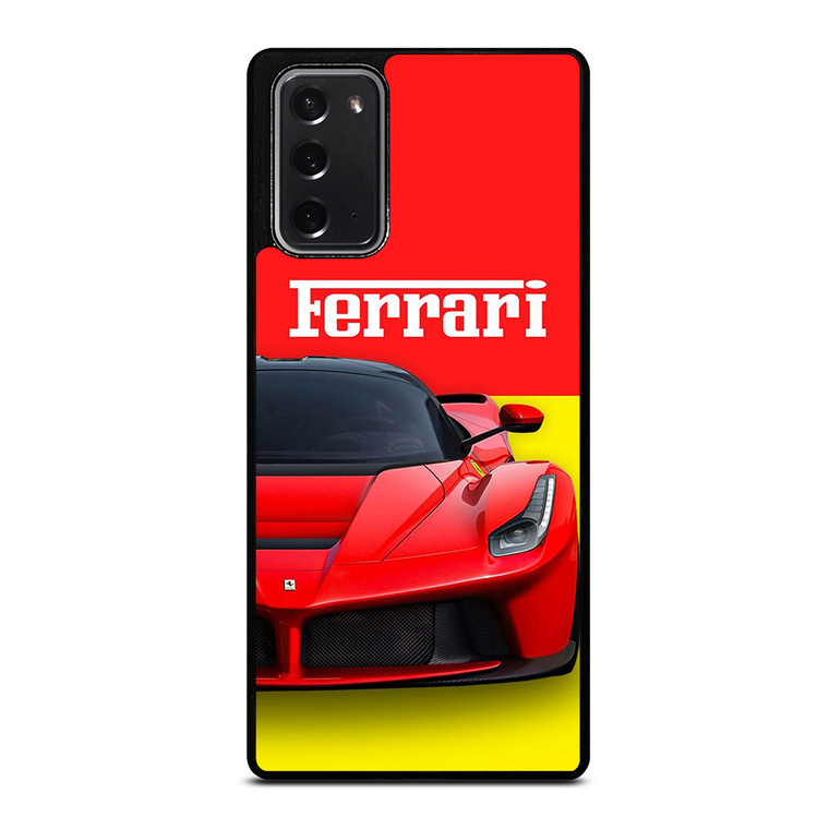 FERRARI LOGO RED CAR Samsung Galaxy Note 20 Case Cover