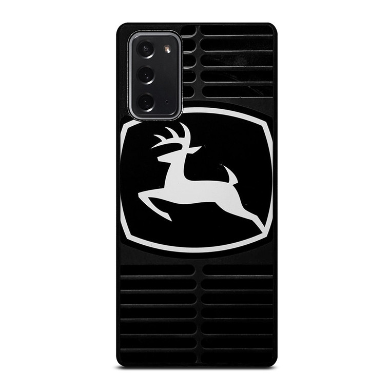 JOHN DEERE TRACTOR LOGO BLACK Samsung Galaxy Note 20 Case Cover