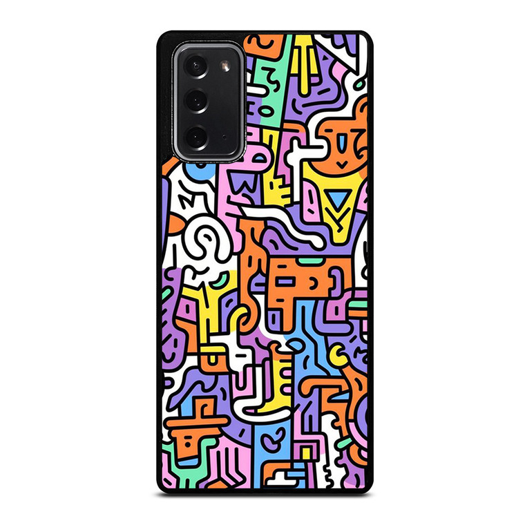 KEITH HARING ART COLORFUL STYLE Samsung Galaxy Note 20 Case Cover