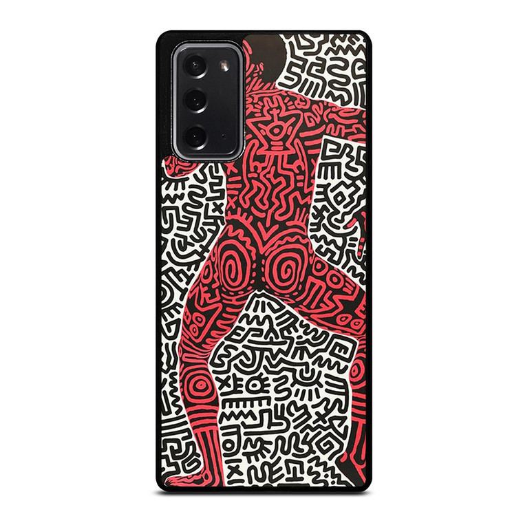 KEITH HARING ART INTO 84 Samsung Galaxy Note 20 Case Cover