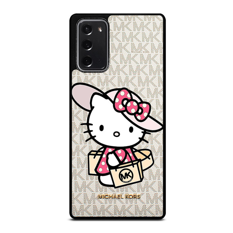 MICHAEL KORS MK LOGO HELLO KITTY Samsung Galaxy Note 20 Case Cover