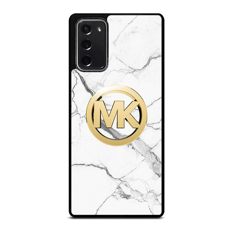 MICHAEL KORS MK LOGO ON MARBLE Samsung Galaxy Note 20 Case Cover
