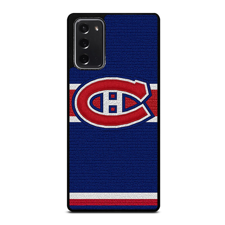MONTREAL CANADIENS LOGO HOCKEY TEAM EMBORDERY Samsung Galaxy Note 20 Case Cover