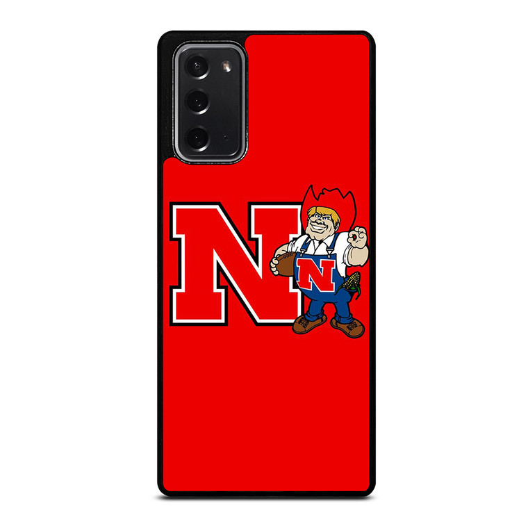 NEBRASKA HUSKERS ICON UNIVERSITY FOOTBALL LOGO Samsung Galaxy Note 20 Case Cover