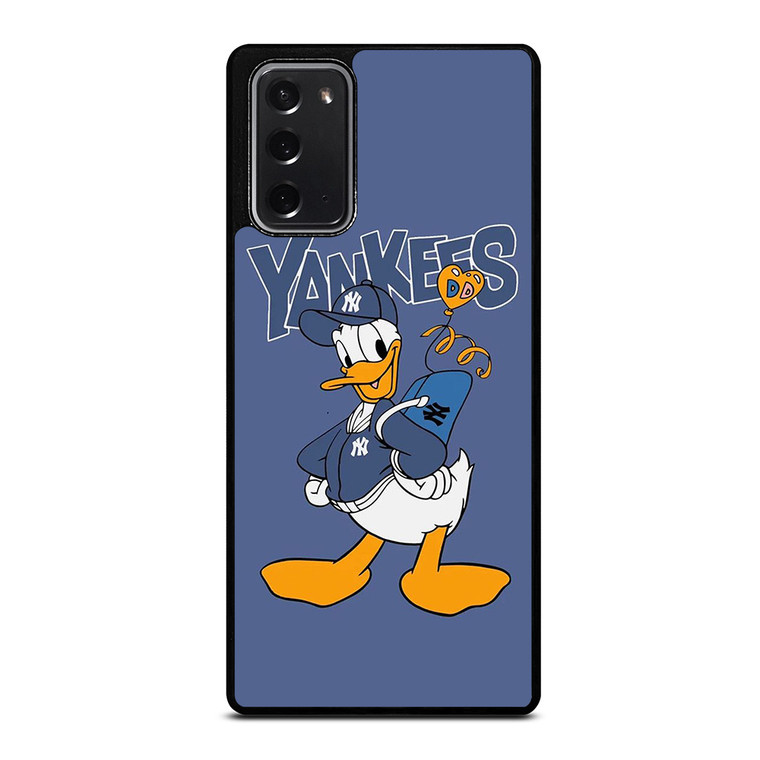 NEW YORK YANKEES BASEBALL DONALD DUCK Samsung Galaxy Note 20 Case Cover