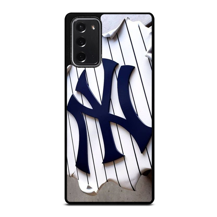 NEW YORK YANKEES BASEBALL ICON TEAM LOGO Samsung Galaxy Note 20 Case Cover
