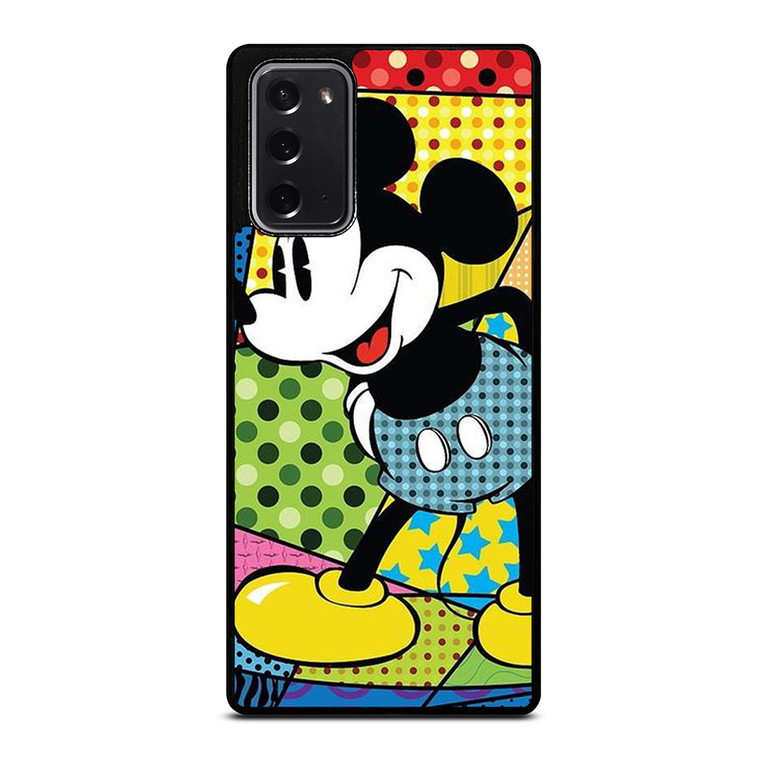 ROMERO BRITTO MICKEY MOUSE ART Samsung Galaxy Note 20 Case Cover