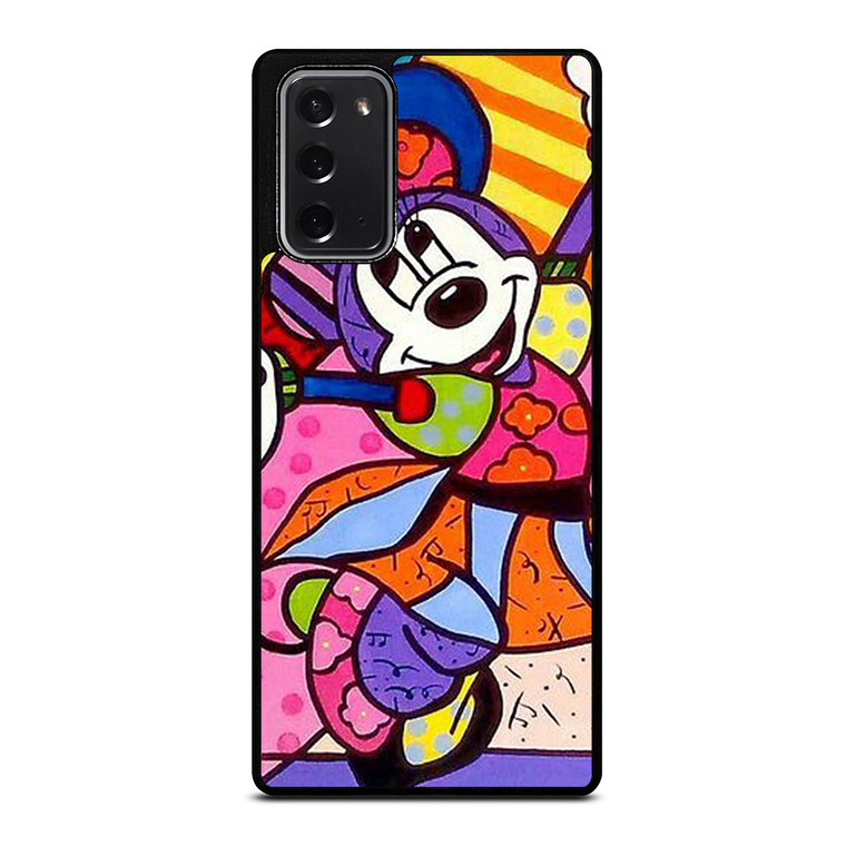 ROMERO BRITTO MINNIE MOUSE ART Samsung Galaxy Note 20 Case Cover