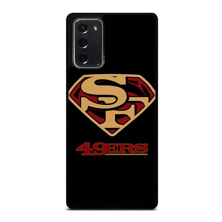 SAN FRANCISCO 49ERS FOOTBALL SUPERMAN LOGO Samsung Galaxy Note 20 Case Cover SAN FRANCISCO 49ERS FOOTBALL SUPERMAN LOGO Samsung Galaxy Note 20 Case Cover