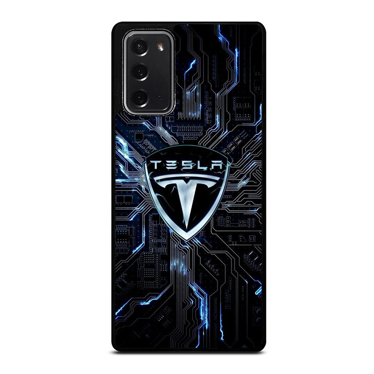 TESLA ELECTRIC CAR LOGO Samsung Galaxy Note 20 Case Cover