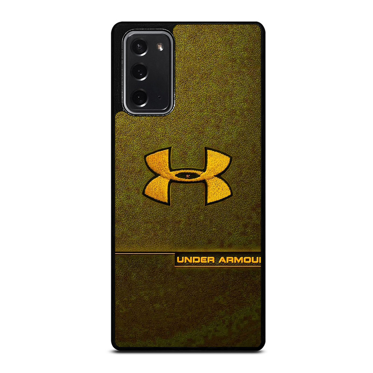 UNDER ARMOUR LOGO EMBROIDERY YELLOW Samsung Galaxy Note 20 Case Cover