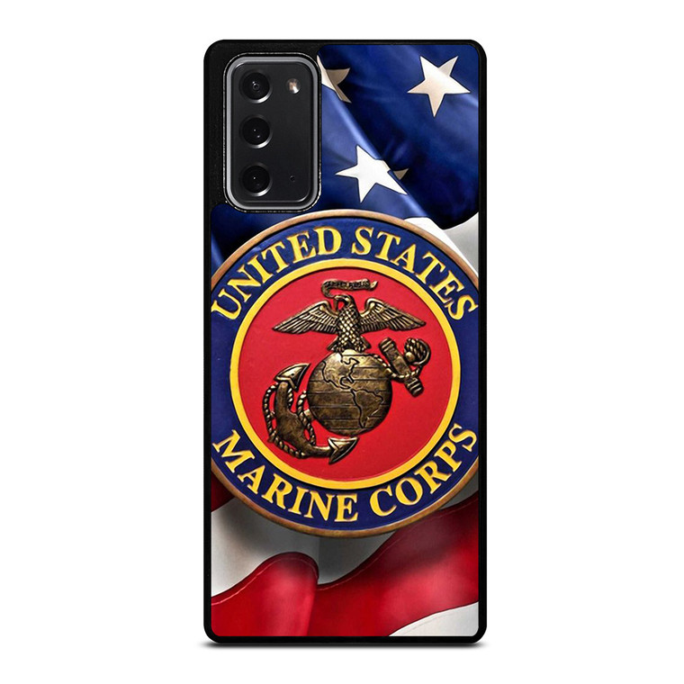 UNITED STATES US MARINE CORPS LOGO FLAG Samsung Galaxy Note 20 Case Cover
