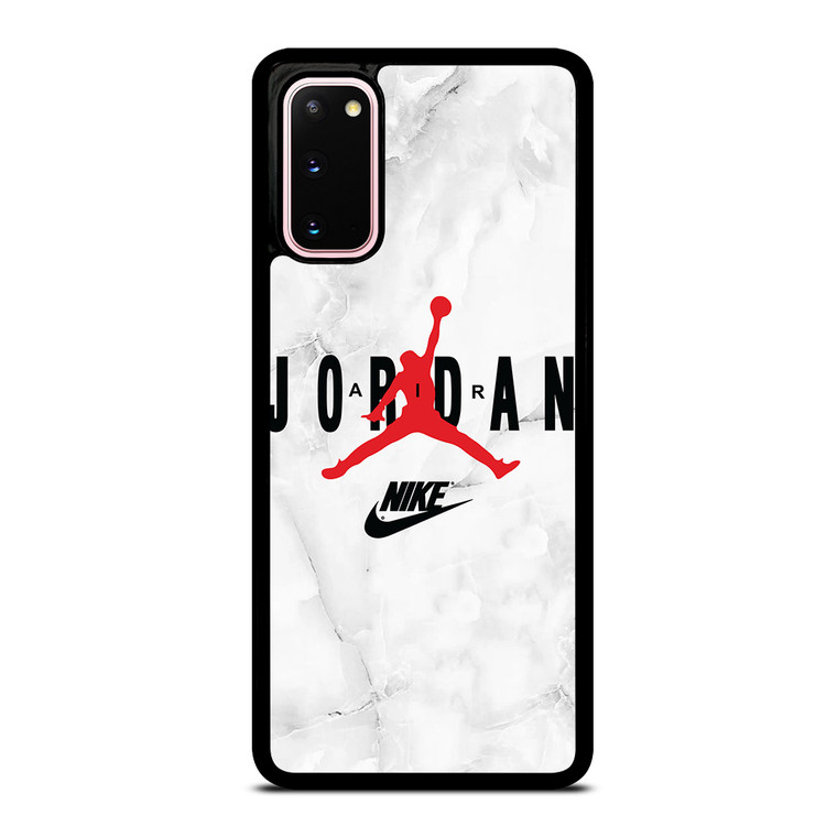 AIR JORDAN NIKE SHOES LOGO MARBLE Samsung Galaxy S20 Case Cover