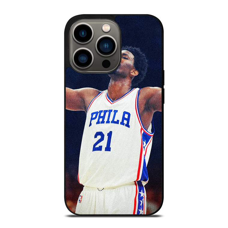 JOEL EMBIID PHILADELPHIA SIXERS iPhone 13 Pro Case Cover