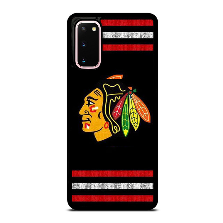 CHICAGO BLACKHAWKS HOCKEY TEAM LOGO ICON Samsung Galaxy S20 Case Cover