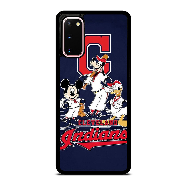 CLEVELAND INDIANS BASEBALL DISNEY MICKEY DONALD GOOFY Samsung Galaxy S20 Case Cover