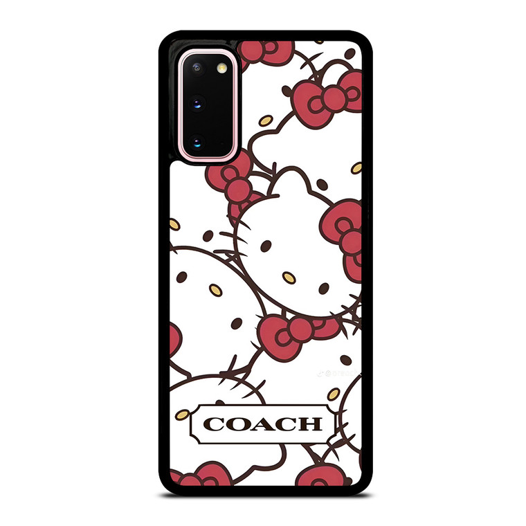 COACH NEW YORK HELLO KITTY FACE COLLAGE Samsung Galaxy S20 Case Cover