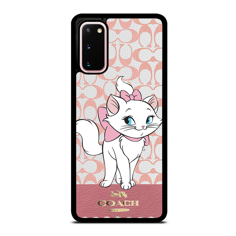 COACH NEW YORK LOGO ARISTOCAT MARIE DISNEY Samsung Galaxy S20 Case Cover