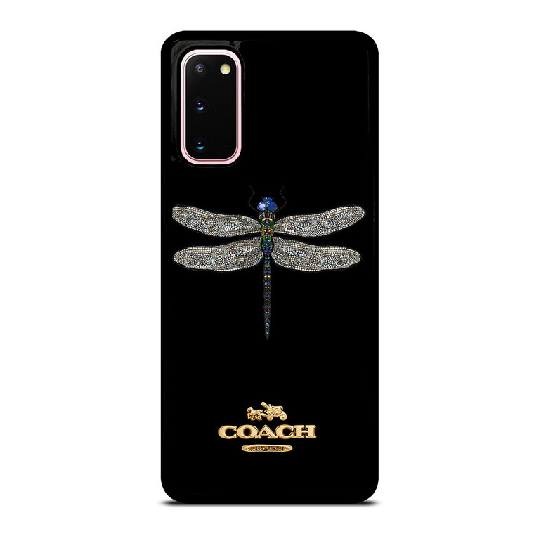 COACH NEW YORK LOGO DRAGONFLY Samsung Galaxy S20 Case Cover