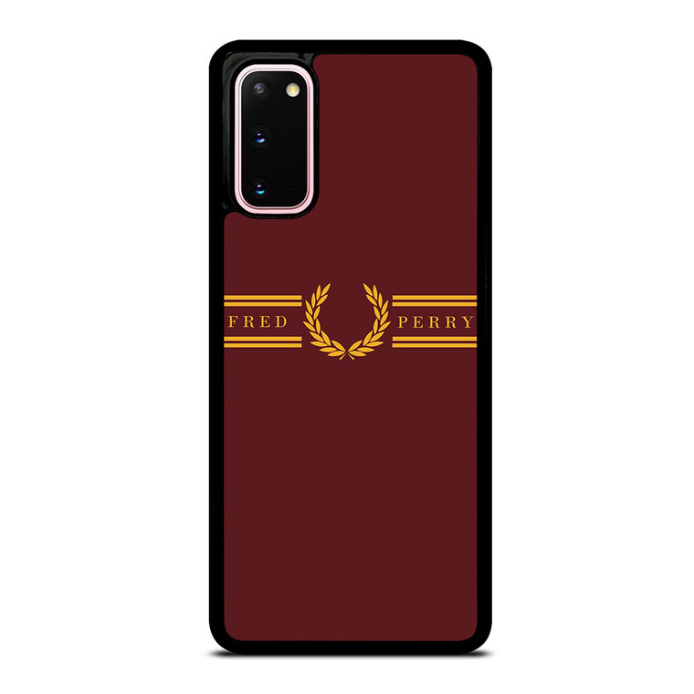 FRED PERRY LONDON LOGO Samsung Galaxy S20 Case Cover
