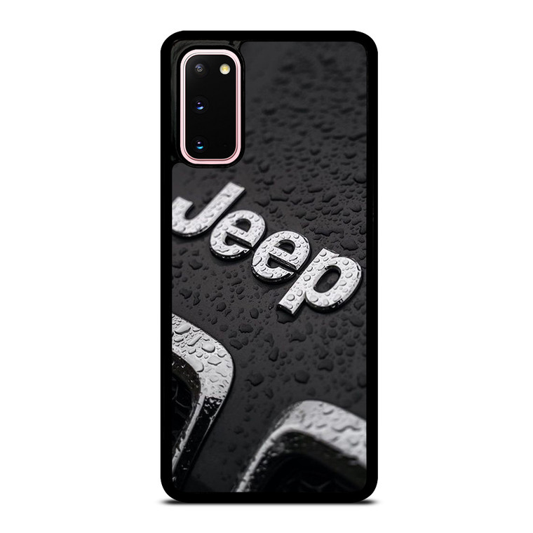 JEEP CAR LOGO UNDER RAIN Samsung Galaxy S20 Case Cover