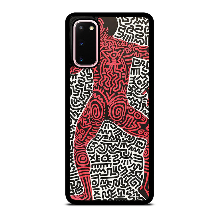 KEITH HARING ART INTO 84 Samsung Galaxy S20 Case Cover