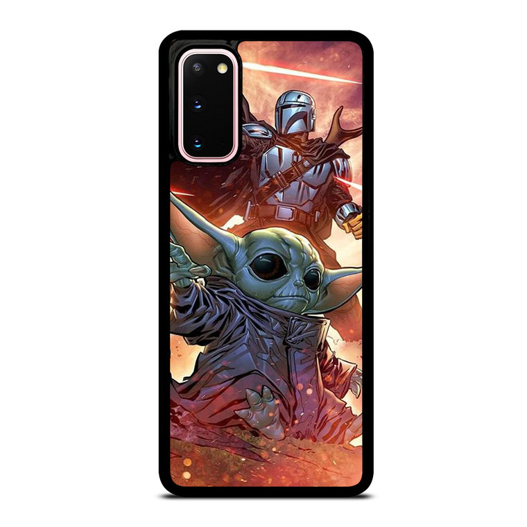 MANDALORIAN AND BABY YODA STAR WARS Samsung Galaxy S20 Case Cover MANDALORIAN AND BABY YODA STAR WARS Samsung Galaxy S20 Case Cover