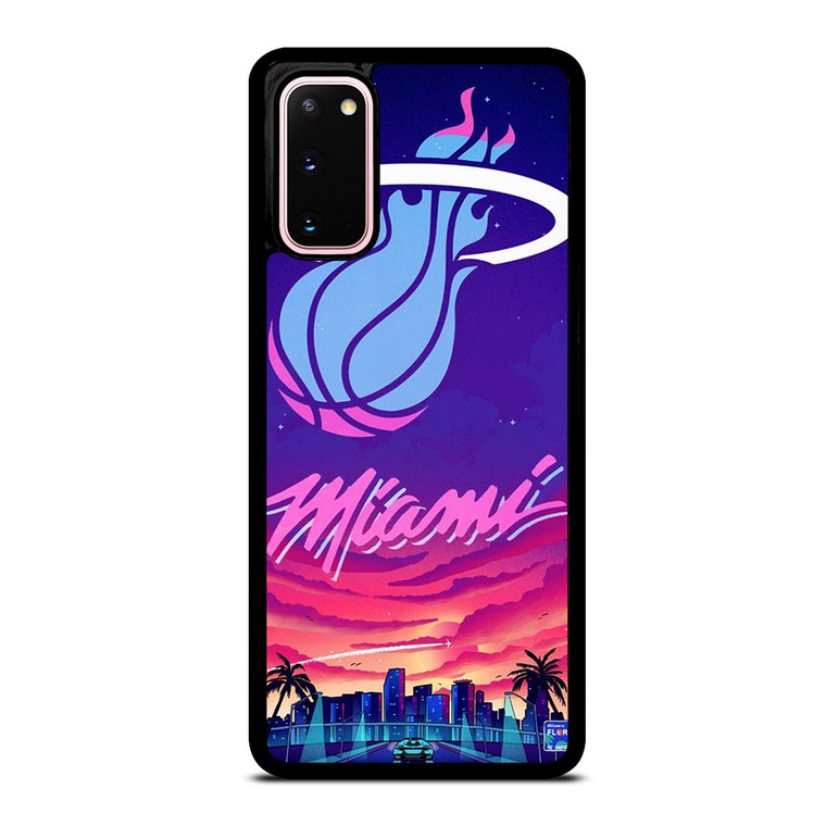 MIAMI HEAT BASKETBALL TEAM LOGO Samsung Galaxy S20 Case Cover