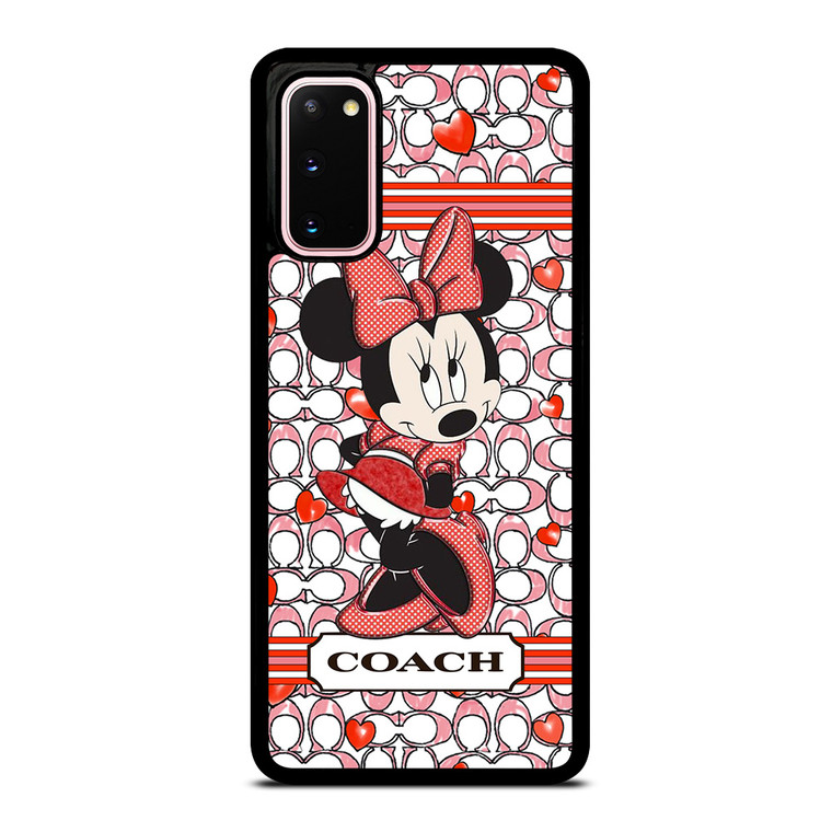 MINNIE MOUSE DISNEY COACH NEW YORK LOGO Samsung Galaxy S20 Case Cover