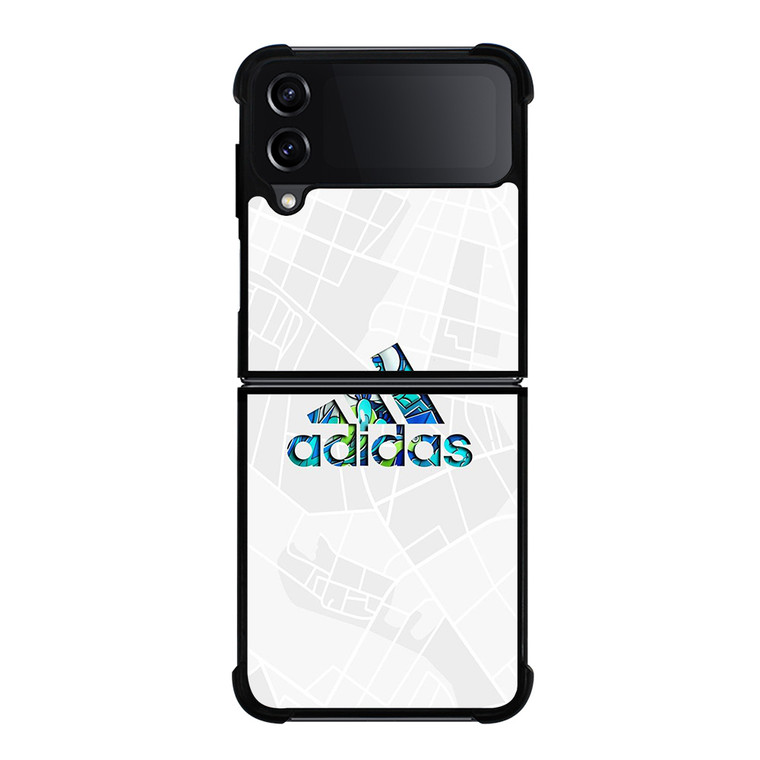 ADIDAS LOGO FLORAL SUMMER ICON Samsung Galaxy Z Flip 4 Case Cover