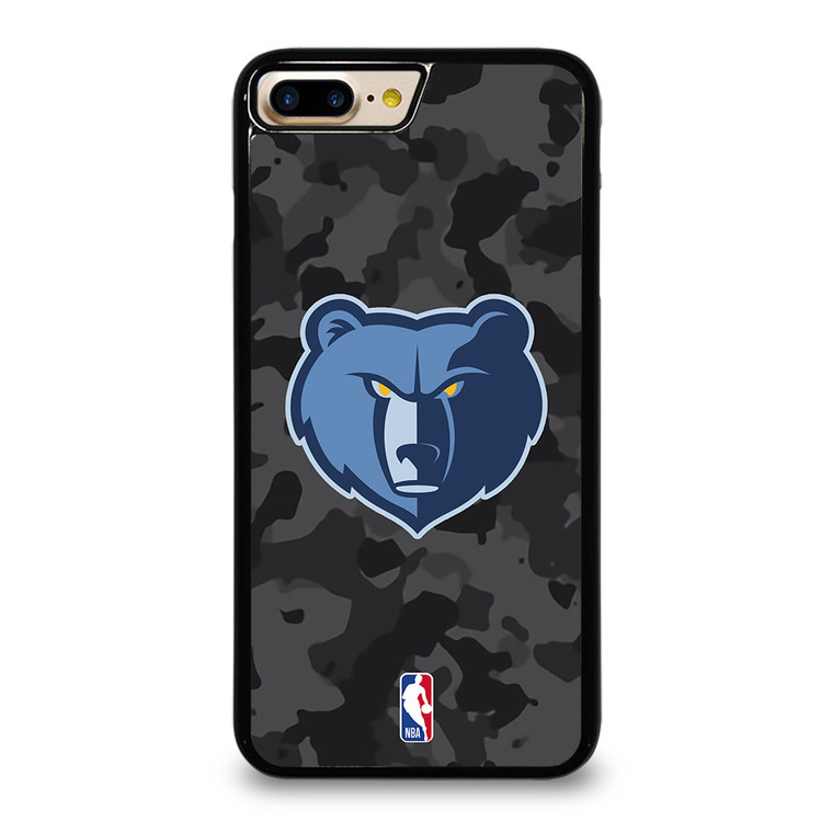 MEMPHIS GRIZZLIES BLACK CAMO iPhone 7 / 8 Plus Case Cover