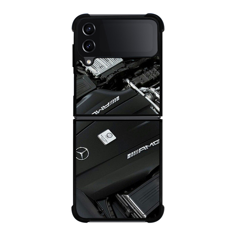 AMG ENGINE MERCEDES BENZ LOGO Samsung Galaxy Z Flip 4 Case Cover AMG ENGINE MERCEDES BENZ LOGO Samsung Galaxy Z Flip 4 Case Cover