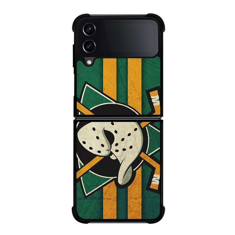 ANAHEIM DUCKS HOCKEY LOGO NHL TEAM ICON Samsung Galaxy Z Flip 4 Case Cover