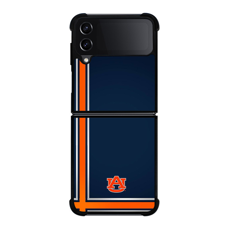 AUBRUN TIGERS FOOTBALL UNIVERSITY TEAM LOGO CROSS Samsung Galaxy Z Flip 4 Case Cover