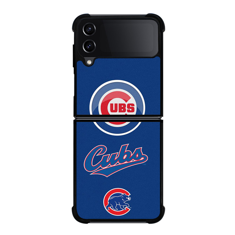 CHICAGO CUBS ICON BASEBALL TEAM LOGO Samsung Galaxy Z Flip 4 Case Cover