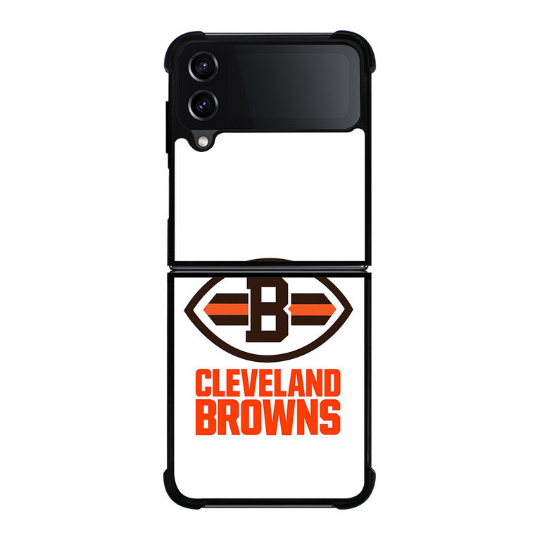 CLEVELAND BROWNS FOOTBALL LOGO ICON Samsung Galaxy Z Flip 4 Case Cover