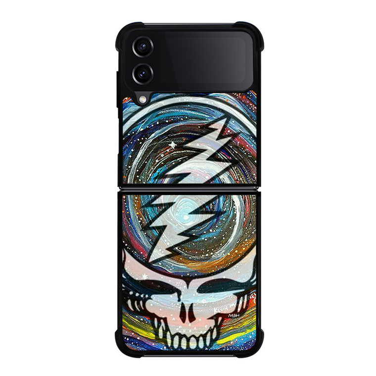 GRATEFUL DEAD SKULL NEBULA Samsung Galaxy Z Flip 4 Case Cover