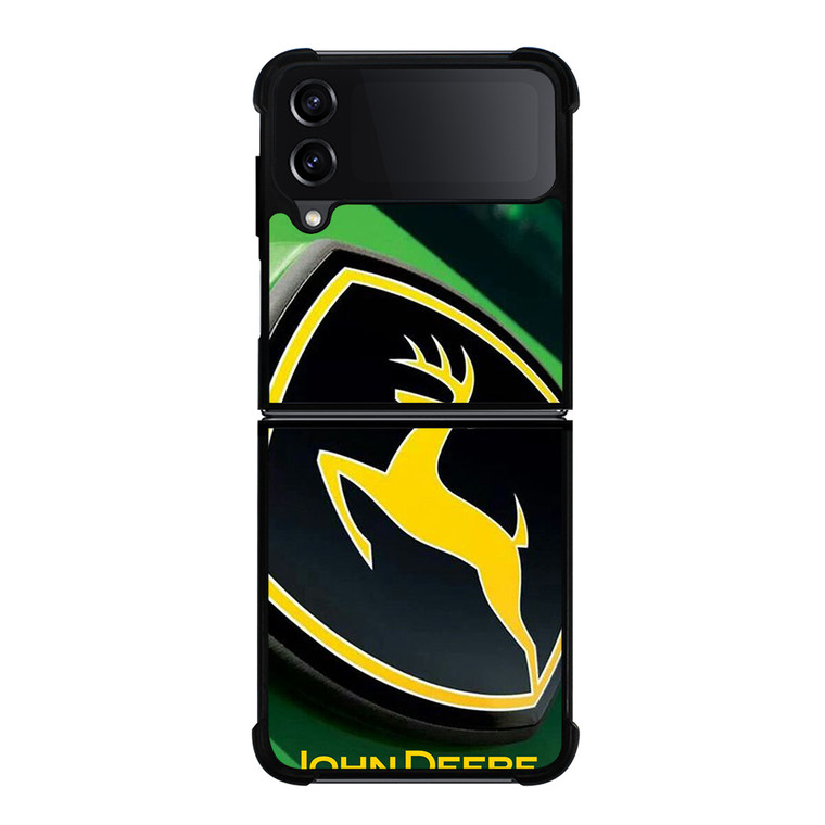 JOHN DEERE TRACTOR EMBLEM LOGO Samsung Galaxy Z Flip 4 Case Cover