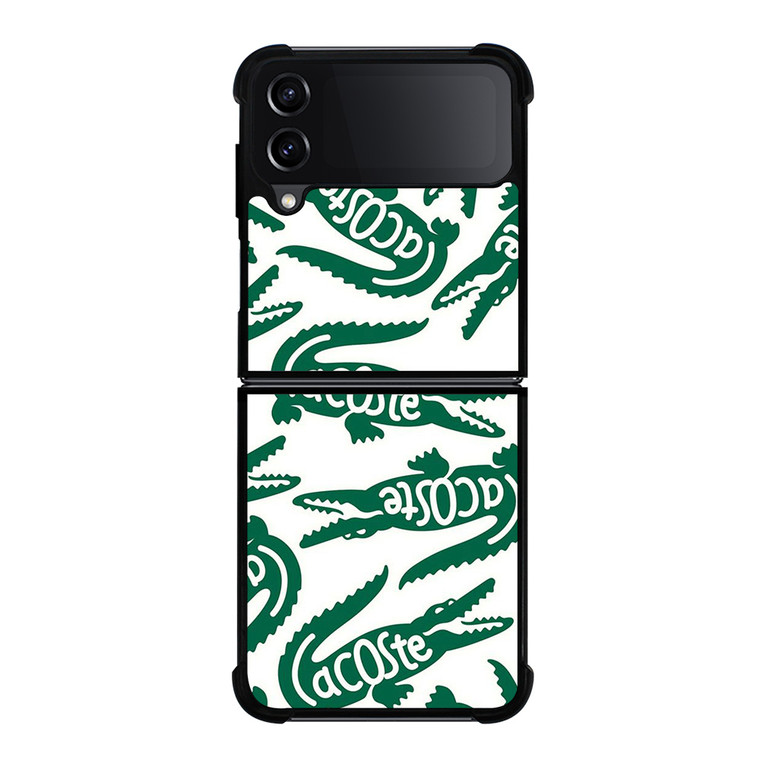 LACOSTE CROC CUTE ICON Samsung Galaxy Z Flip 4 Case Cover