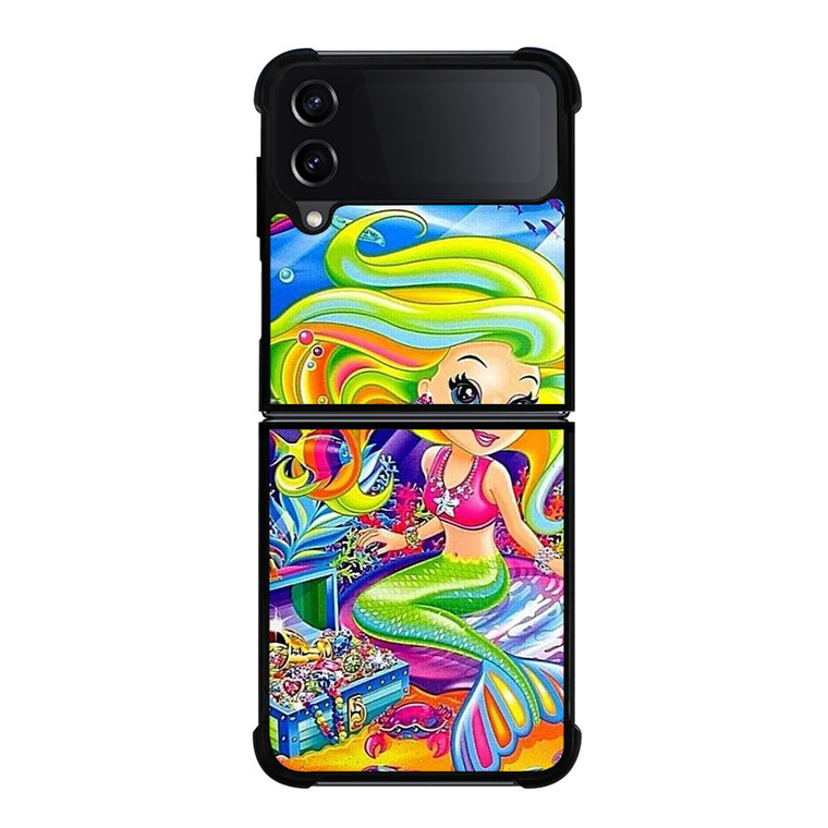 LISA FRANK MERMAID TREASURE Samsung Galaxy Z Flip 4 Case Cover