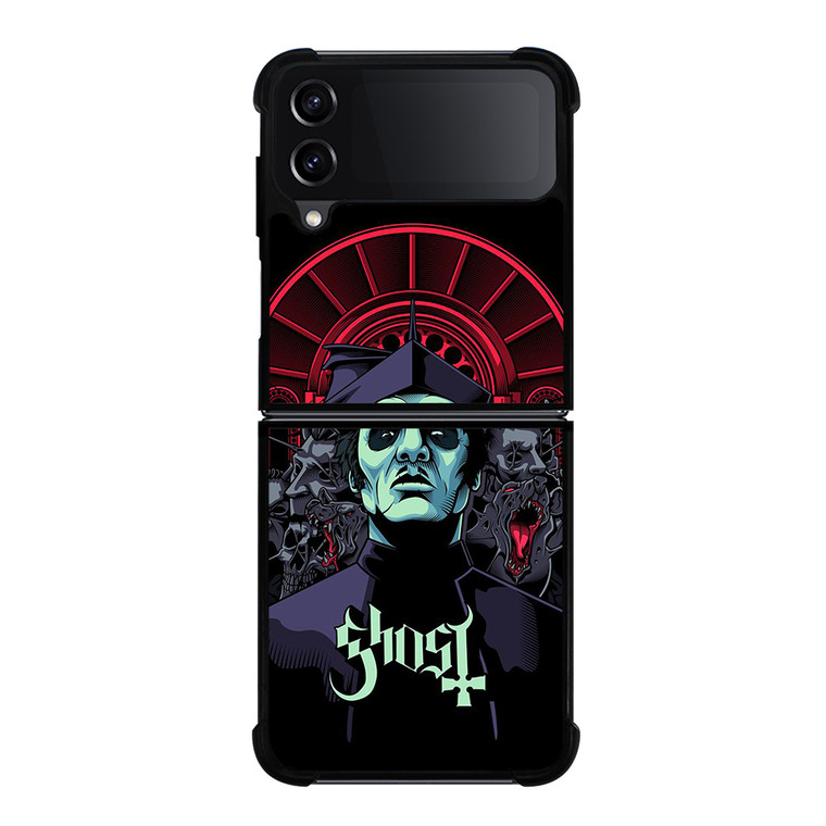 LOGO GHOST ROCK BAND ICON Samsung Galaxy Z Flip 4 Case Cover