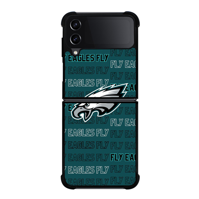 PHILADELPHIA EAGLES LOGO FLY EAGLE FLY Samsung Galaxy Z Flip 4 Case Cover