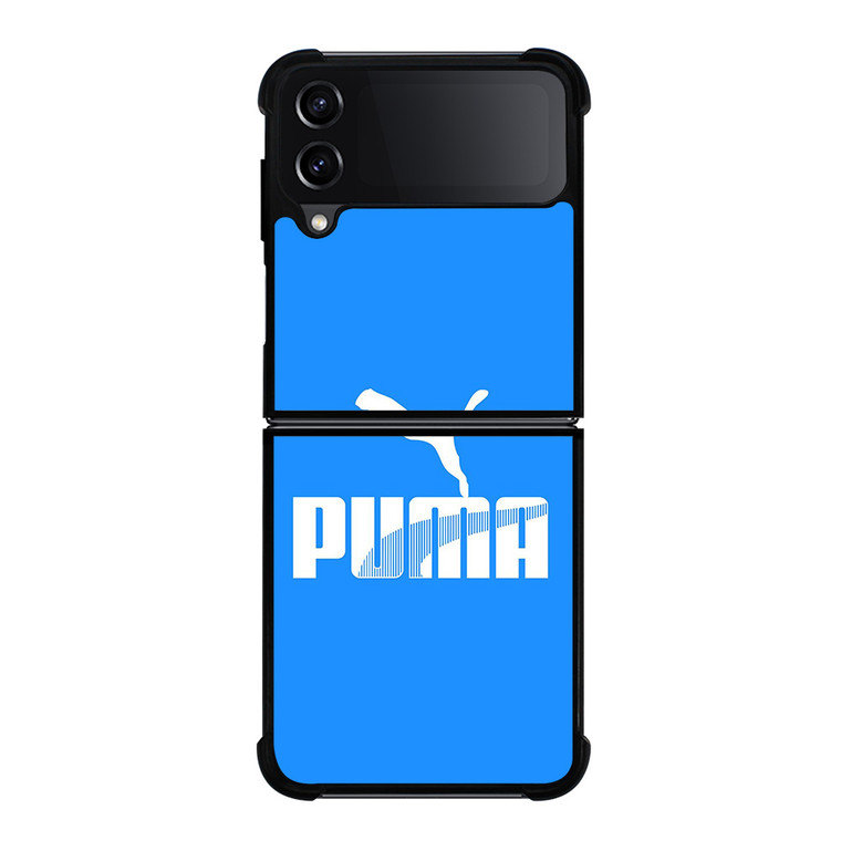 PUMA LOGO BLUE ICON Samsung Galaxy Z Flip 4 Case Cover