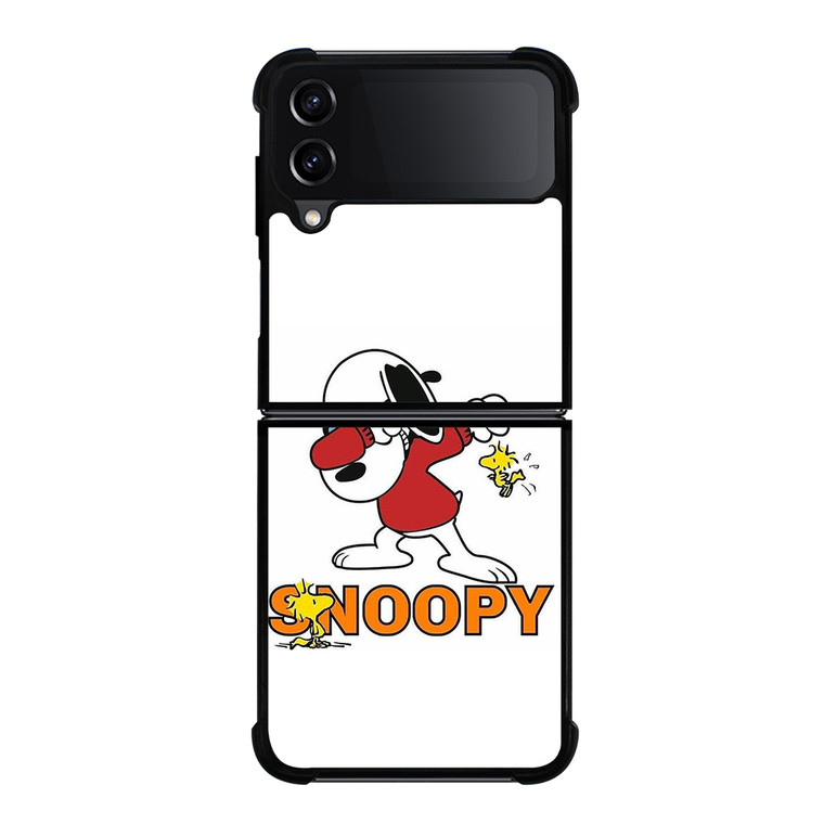 SNOOPY THE PEANUTS DAB STYLE Samsung Galaxy Z Flip 4 Case Cover