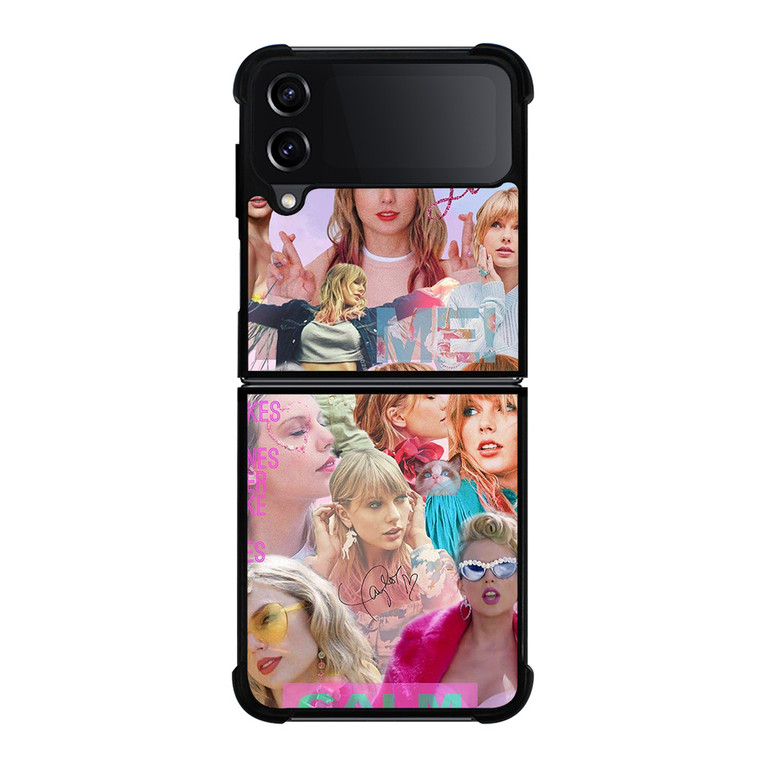 TAYLOR SWIFT COLLAGE ALBUM COVER Samsung Galaxy Z Flip 4 Case Cover