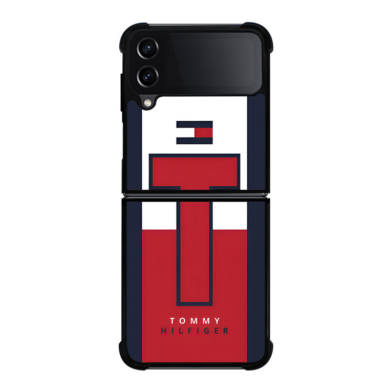TOMMY HILFIGER LOGO ICON EMBLEM NEW Samsung Galaxy Z Flip 4 Case Cover